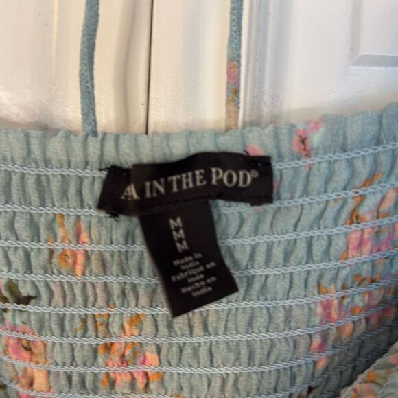 Hatch Blue Floral Midi Dress - Picture 5 of 13